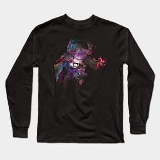 Supernova astronaut starry world Long Sleeve T-Shirt